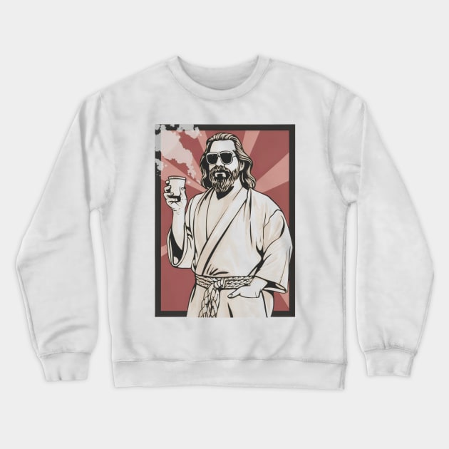 The big lebowski the dude Crewneck Sweatshirt by Aldrvnd